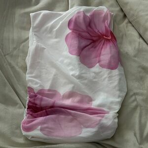 Floral Pink and White Skirt